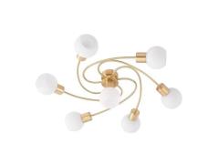 Lindby - Ciala 7 Deckenleuchte Brass/Opal Lindby