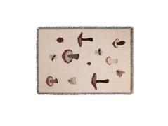 Ferm Living - Forest Tapestry Blanket Sand