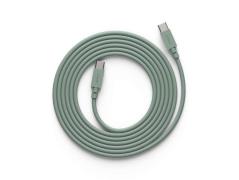 Avolt - Cable 1 USB-C to USB-C 2m Oak Green