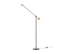 Lucande - Adomas LED Stehleuchte Black/Gold