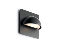 Light-Point - Rørhat LED Außen Wandleuchte w/Backplate Schwarz