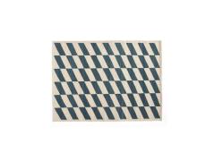 Hay - Shift Kelim Rug 140x200 Blue