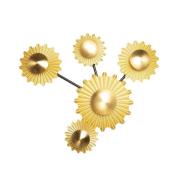 Lindby - Senmia 5 Wandleuchte Gold