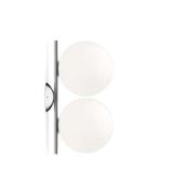 Flos - IC C/W1 Double Deckenleuchte/Wandleuchte Chrom