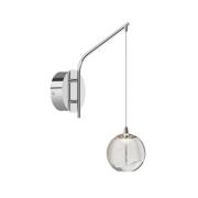 Lucande - Hayley LED Wandleuchte Chrome