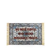 Seletti - Impossible Things Burnt Carpet #11 80x120 Hell Blau/Multicol...