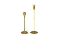 Piet Hein - Venus & Jupiter Maxi Candle Holder Set Brass