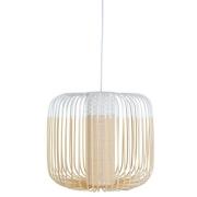 Forestier - Bamboo Pendelleuchte M White