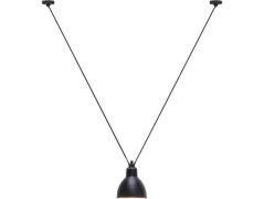 Lampe Gras - 323 L Pendelleuchte Rund Schwarz Lampe Gras