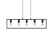 Lindby - Sherwin 5 Pendelleuchte Black