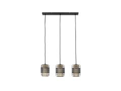 Lindby - Eudoria 3 Pendelleuchte Black/Gold