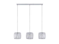 Lindby - Sofia Pendelleuchte Transparent/Chrome