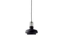 &Tradition - Copenhagen SC6 Pendelleuchte Matt Black/Bronzed Brass