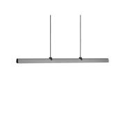 Belid - Fold Linear G2 LED Pendelleuchte L118 Beton/Anthrazit