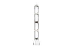 Flos - Noctambule S4 Pendelleuchte Low Cylinder & Cone