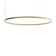 Luceplan - Compendium Circle LED Pendelleuchte Ø200 Brass