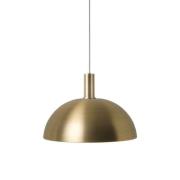 Ferm Living - Collect Pendelleuchte Dome Low Brass