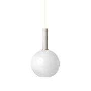 Ferm Living - Collect Pendelleuchte Opal Sphere High Light Grey