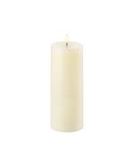 Uyuni - Stumpenkerze LED 7,8x20 cm Ivory Lighting