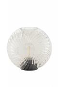 Table lamp LED 16,5x7x16,5 cm MILADO glass sand (Braun)