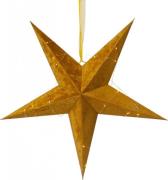 Velvet paper star 60cm (Messing / Gold)