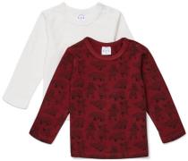 Luca &  Lola Montay Langarmshirt 2er-Pack, Red 56