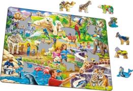 Larsen Zoo Rahmenpuzzle 48 Teile