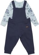 Minymo Minymo 2-teiliges Set, Blue Nights Schlafanzug, Blau, 68