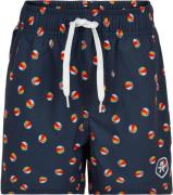 Color Kids Badehose, Rot/Blau/Gemustert, 92