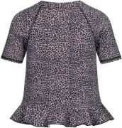 Saltabad Ines Badeshirt, Grau/Schwarz Leo, 2 Jahre