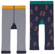 Tom Joule Gruffalo Lively Leggings 2er-Pack, Navy, 0-6 Monate