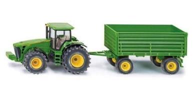 Siku Traktor Mit Anhänger John Deere 1:50