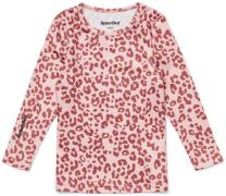 Hyperfied Long Sleeve Logo Top, Pink Leo 146-152