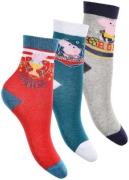 Socke Peppa Wutz 3er-Pack, Rot, 31-34