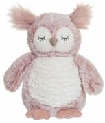 Teddykompaniet Kuscheltier Eule Tove 25 cm, Rosa