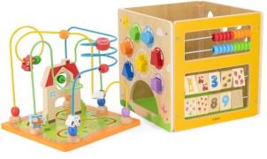 VIGA 5-in-1-Aktivitätsspielzeug, Babyspielzeug