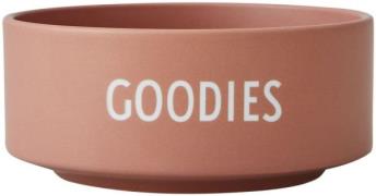 Design Letters Snack Schale Goodies Porzellan, Nude