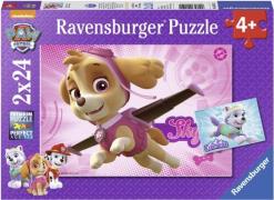 Ravensburger Paw Patrol Puzzle Skye &  Everest 2x24 Teile