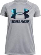 Under Armour Big Logo Tee Solid SS Trainingsshirt, Steel XS