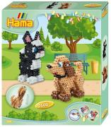 Hama 3D Perlenset Hund Katze Geschenkbox 2500 Teile