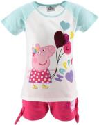 Kleidungsset Peppa Wutz, Turquoise, 6 Jahre