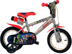 Marvel Avengers Cykel 12 Zoll, Metallic Grau