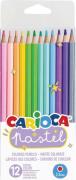 Carioca BuntstiftePastell 12St