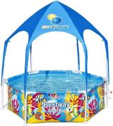 Bestway Steel Pro Kinderpool Splash-in-Shade Play, Kinderpool