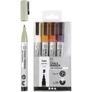 Creativ Company Chalk Markers Dova Farben 5 St.