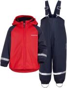 Didriksons Rainman  Fleece gefüttert Regenset, Flag Red, 100