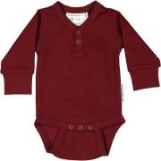 Geggamoja Body, Burgundy, 62-68, Babykleidung