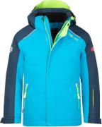 Trollkids Holmenkollen PRO Winterjacke, Night Sky/Vivid Blue/Cool Lime...