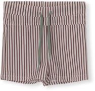 MINI A TURE Gerryan Badehose, Acorn Brown Stripes, 122-128