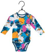 Pippi Langstrumpf Fleck Body, Blue, Babykleidung